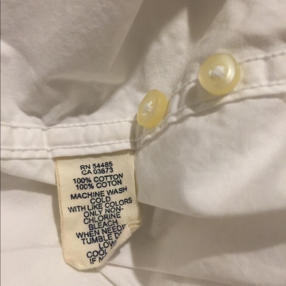 White button down shirt - Picture 6 of 6